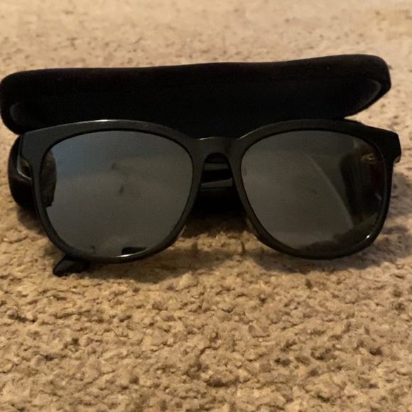 Gucci Women’s GG0232SK Black Fashion Square Sunglasses...
